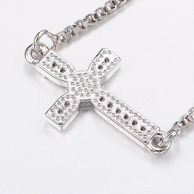 Adjustable Brass Bolo Bracelets BJEW-P200-12P-1