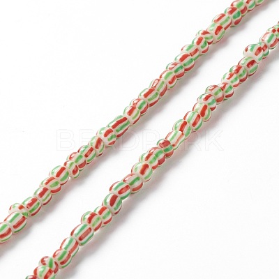 Handmade Lampwork Beads Strands BLOW-K001-01A-04-1