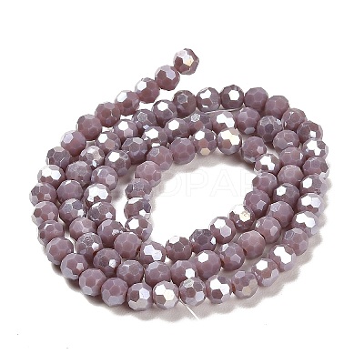 Opaque Glass Beads Stands EGLA-A035-P4mm-B11-1