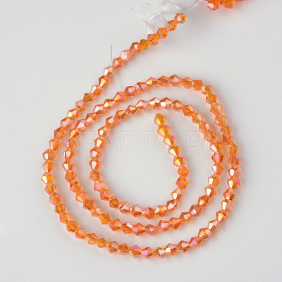 Glass Beads Strands EGLA-S056-4mm-14-1