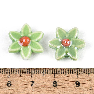 Handmade Porcelain Beads PORC-N008-10D-01-1
