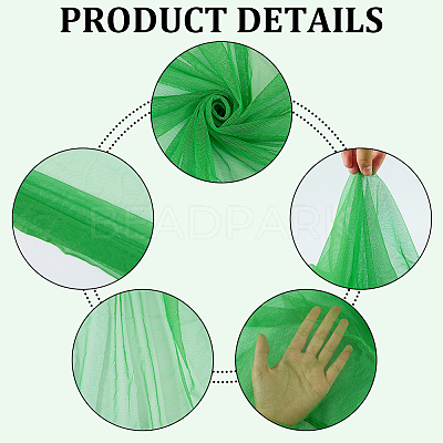 Polyester Mesh Fabric DIY-WH20009-40O-1