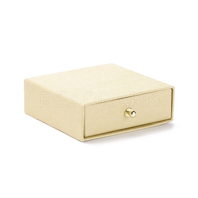 Square Paper Drawer Jewelry Set Box CON-C011-03A-06-1