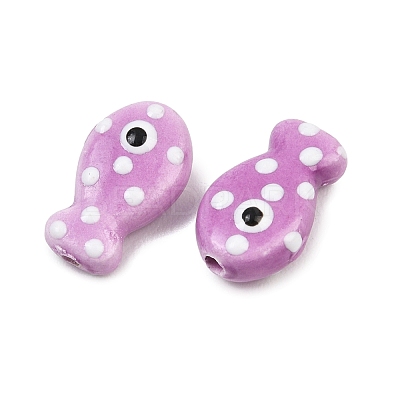 Handmade Porcelain Beads PORC-B009-03F-1