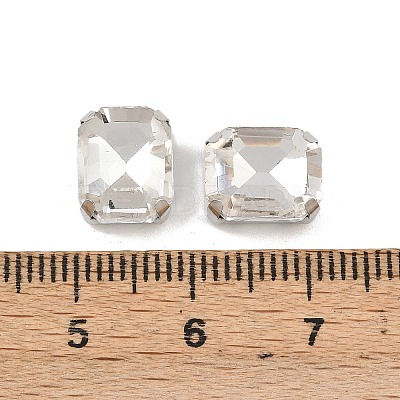 Sew on Rhinestone RGLA-T036-8x10mm-01-1