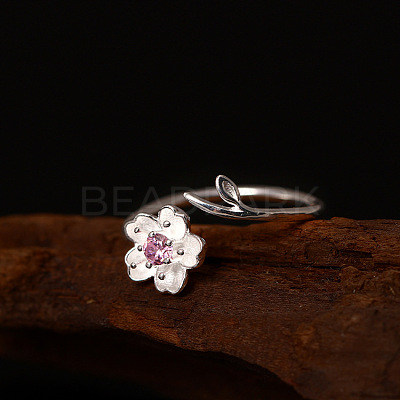 925 Sterling Silver Cuff Rings for Women FS-WGEB1FA-01-1
