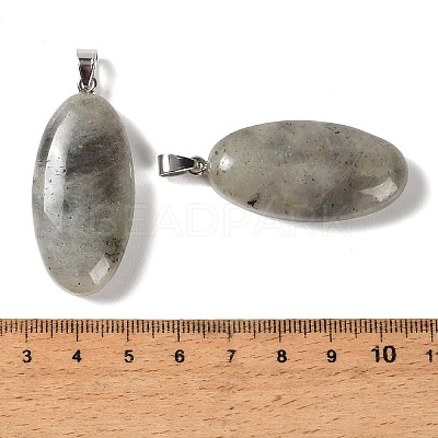 Natural Labradorite Pendants GG-CBACB71-01P-04-1