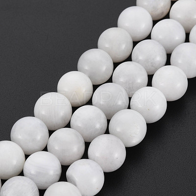 Natural Rainbow Moonstone Beads Strands G-N328-024-1