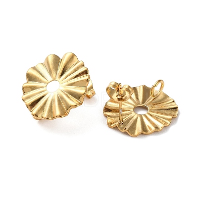 304 Stainless Steel Stud Earring Findings STAS-P328-15G-1