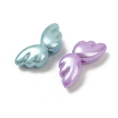 Opaque Acrylic Imitation Pearl Beads OACR-B031-58-1