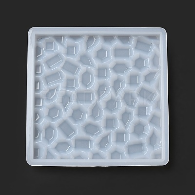 Silicone Diamond Texture Cup Mat Molds DIY-C061-04B-1