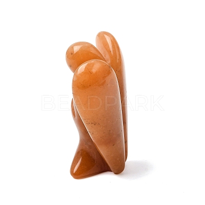 Natural Red Aventurine Angel Figurine DJEW-N006-01A-35-1