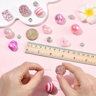 112Pcs DIY Beads Making Kit DIY-FS0010-43-1