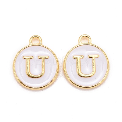 Golden Plated Alloy Charms ENAM-S118-01U-1