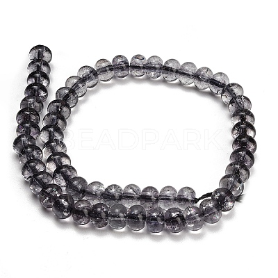 Dyed Imitation Gemstone Glass Beads Strands GL-Z001-03B-09-1