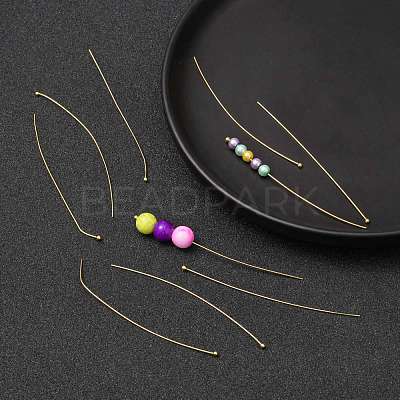 Brass Ball Head Pins RP0.6x70mm-G-1