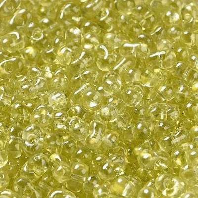 Baking Glass Seed Beads SEED-K009-07A-10-1