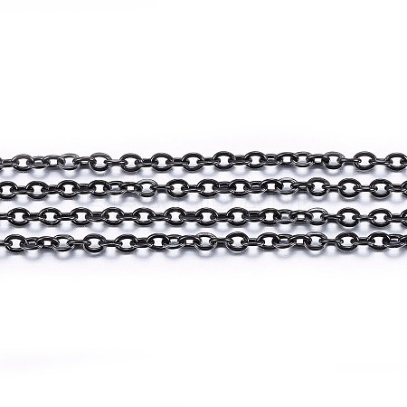 Handmade 304 Stainless Steel Cable Chains STAS-P213-01B-02-1