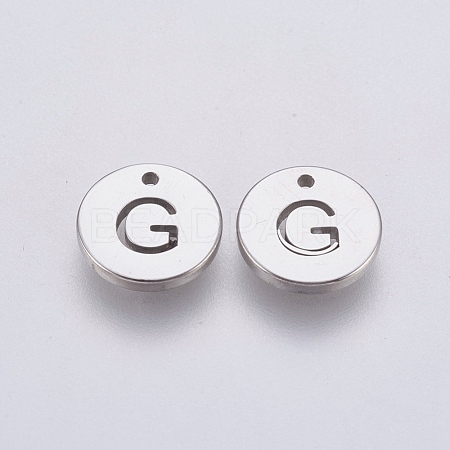 304 Stainless Steel Charms STAS-P225-104P-07-1