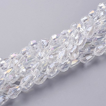 Glass Beads Strands GS013-28-1