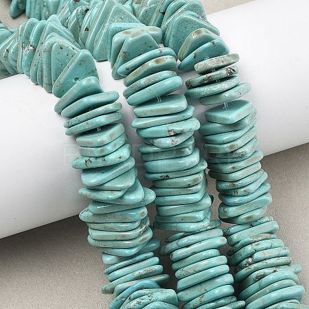 Natural Howlite Beads Strands G-A302-A01-01-1