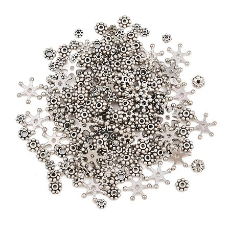 Tibetan Style Alloy Spacer Beads FIND-C093-02AS-1
