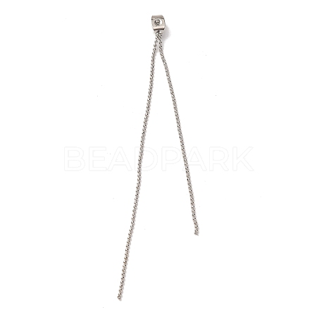 Brass Ball Chain Ear Nuts KK-G510-18P-1