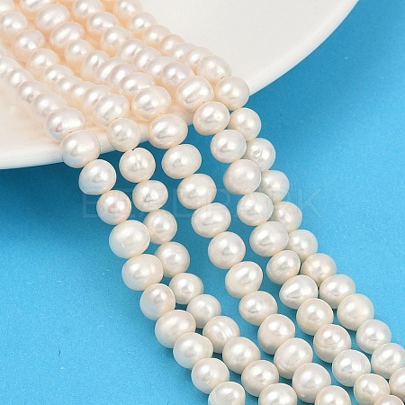 Natural Cultured Freshwater Pearl Beads Strands PEAR-I007-07X-13A-1