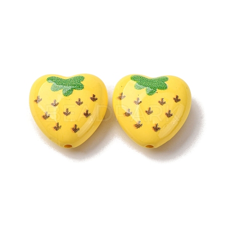 Opaque Acrylic Beads MACR-V001-01B-1