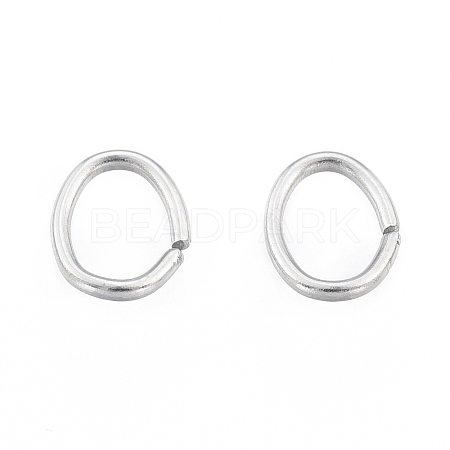 Non-Tarnish 304 Stainless Steel Jump Rings X-STAS-N092-172A-01P-1