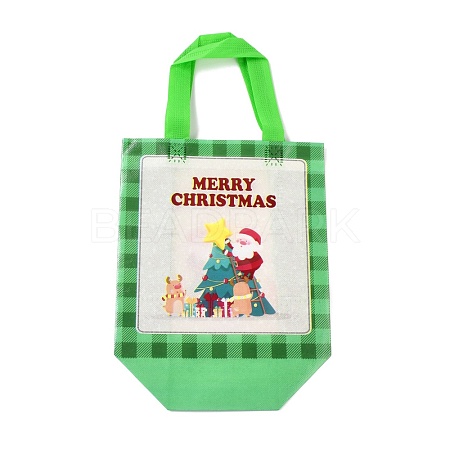 Christmas Theme Laminated Non-Woven Waterproof Bags ABAG-B005-02A-02-1