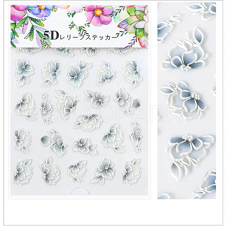 5D Nail Art Water Transfer Stickers Decals X-MRMJ-S008-084M-1