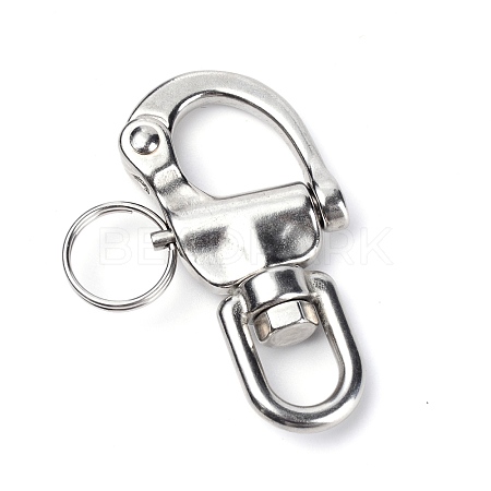 316 Stainless Swivel Eye Snap Shackle Quick Release Bail STAS-WH0025-17A-1