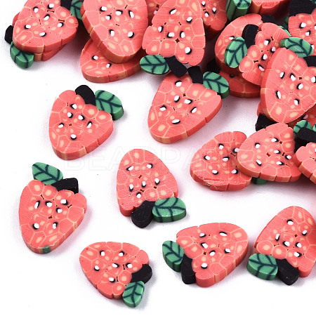 Handmade Polymer Clay Cabochons X-CLAY-T016-23-1