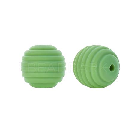 Thread Honeycomb Silicone Beads LS-SI-JX0024A-34-1