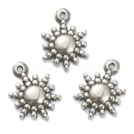 Non-Tarnish 304 Stainless Steel Pendants STAS-P279-18B-P-1