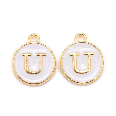 Golden Plated Alloy Charms ENAM-S118-01U-1
