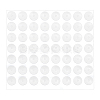 200Pcs Large Silicone Mats for Epoxy Resin Jewelry Crafts AJEW-AN0007-37-1