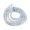 Natural Aquamarine Beads Strands G-D467-A10-2