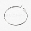 316 Surgical Stainless Steel Hoop Earrings Findings STAS-F149-32P-C-3