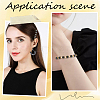 4 Strands Natural Lava Rock Beads Strands G-LT0001-01A-4