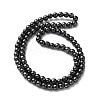 Non-Magnetic Synthetic Hematite Beads Strands G-H1624-4mm-AB-3