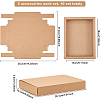 Kraft Paper Folding Box CON-WH0010-01K-C-3