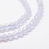 Natural Blue Lace Agate Beads Strands G-K185-04-5