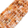 Natural Fire Opal Beads Strands G-G106-C03-01-1