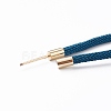 Braided Nylon Cord Bracelet Making MAK-A017-D01-05G-4