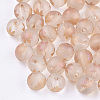 Autumn Theme Electroplate Transparent Glass Beads EGLA-S178-01H-1