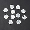 Natural Capiz Shell Charms BSHE-G029-15-1