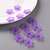 Frosted Acrylic Bead Caps MACR-S371-08A-747-6