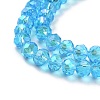 Electroplate Glass Beads Strands LS-EGLA-A034-T4mm-L03-3